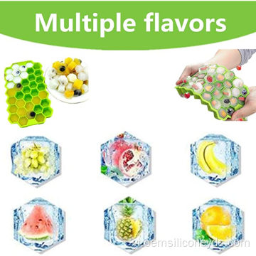 Tùy chỉnh thực phẩm Lớp Silicone Mini Ice Cube Khay